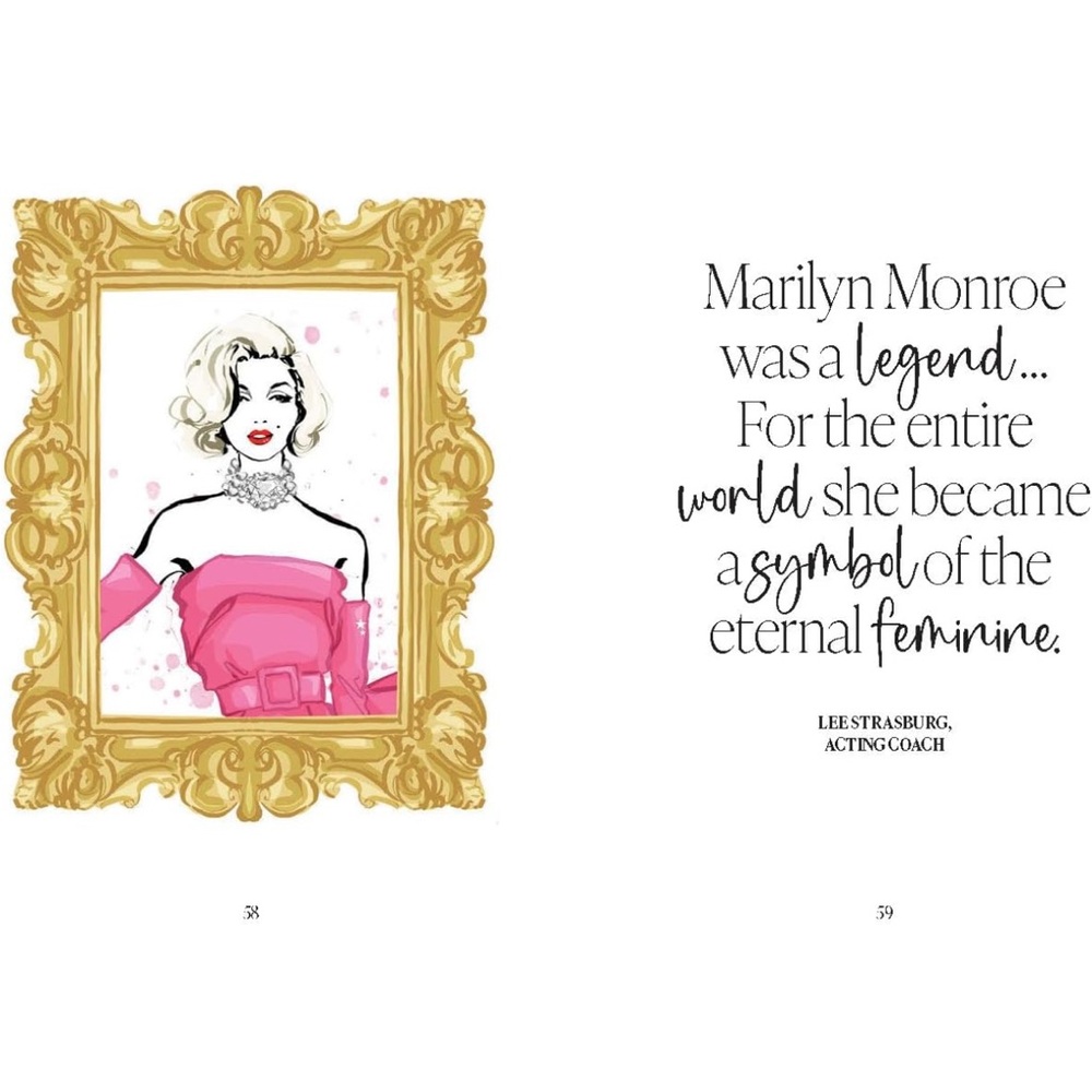 Marilyn Monroe Coffee Table Small Fashion Book NWT - Picture 10 of 11